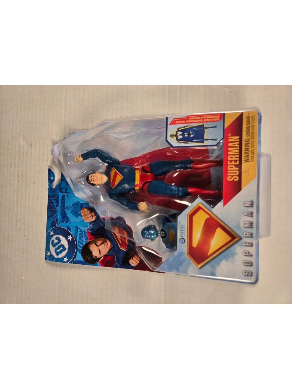 DC Comics Superman Action Figure with Accessories - New in Packaging